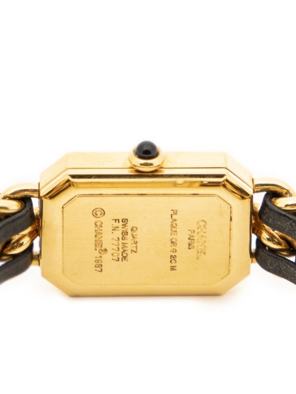 ★SOLD★ Chanel Premier Black Gold Plated Watch - Picture 5 of 5